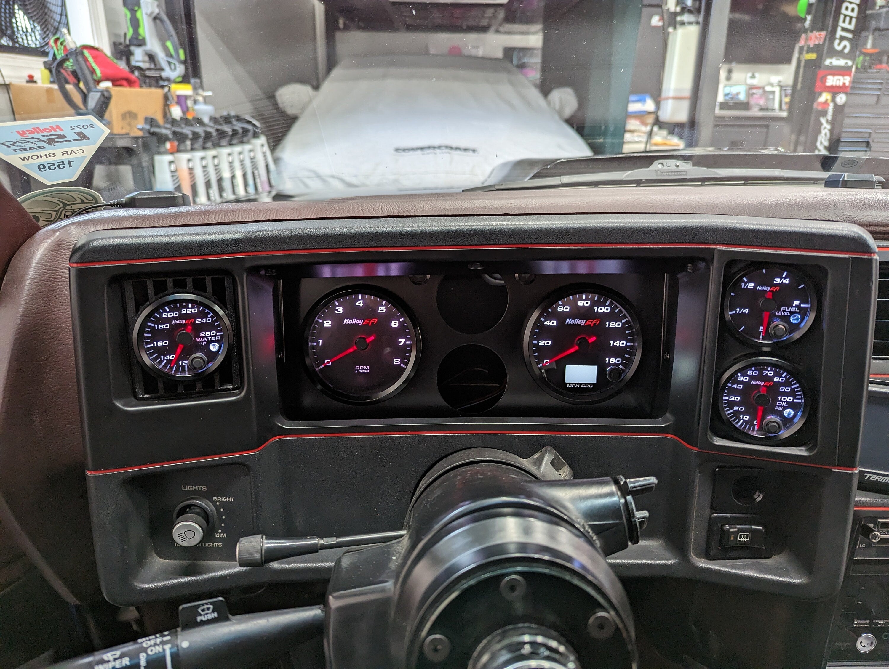 Dual 52mm Gauge Pod (replaces warning lights) for 78-88 G-bodies (Monte Carlo, Cutlass, etc)