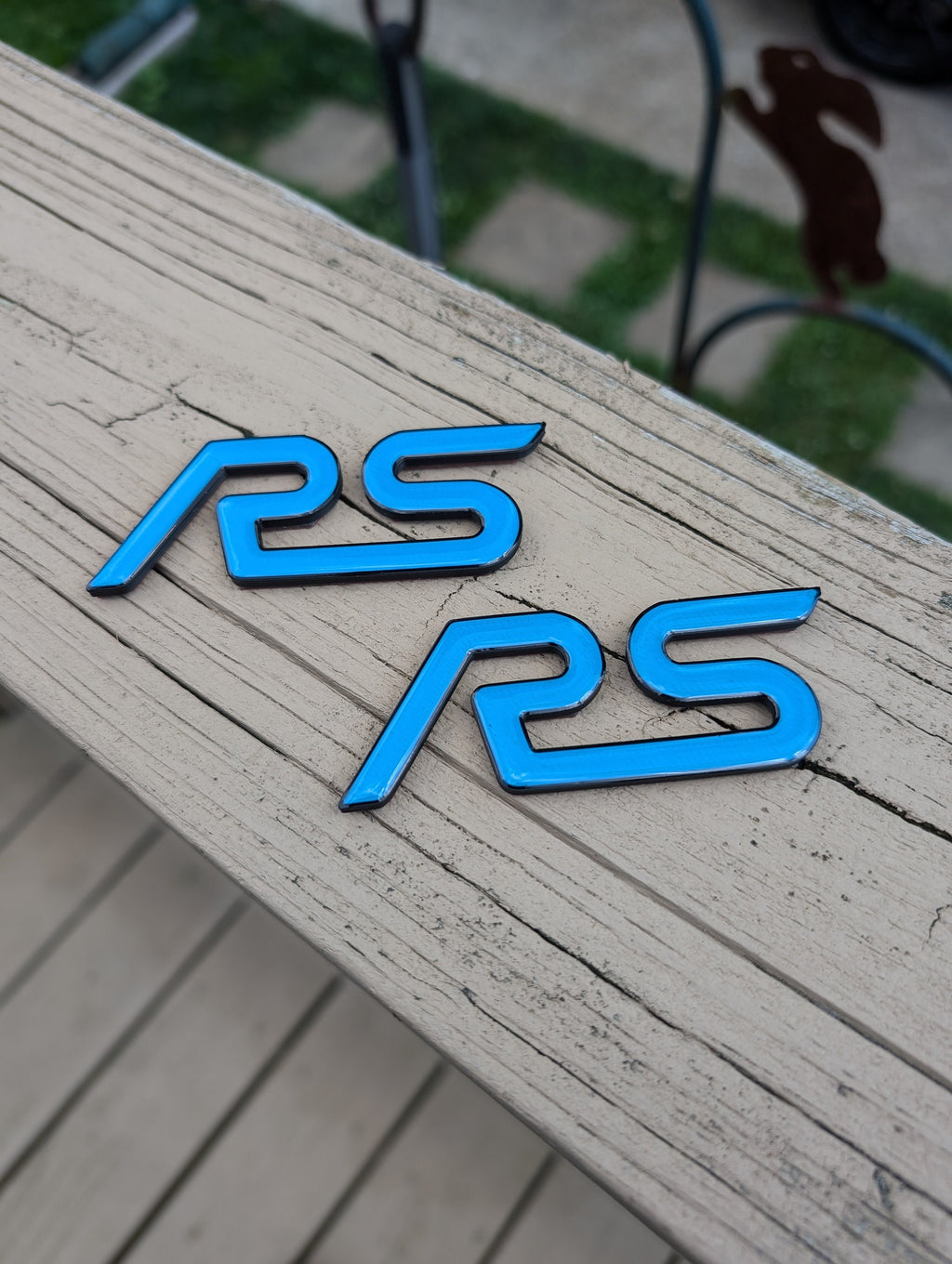 Focus RS Custom Badges (Pair)