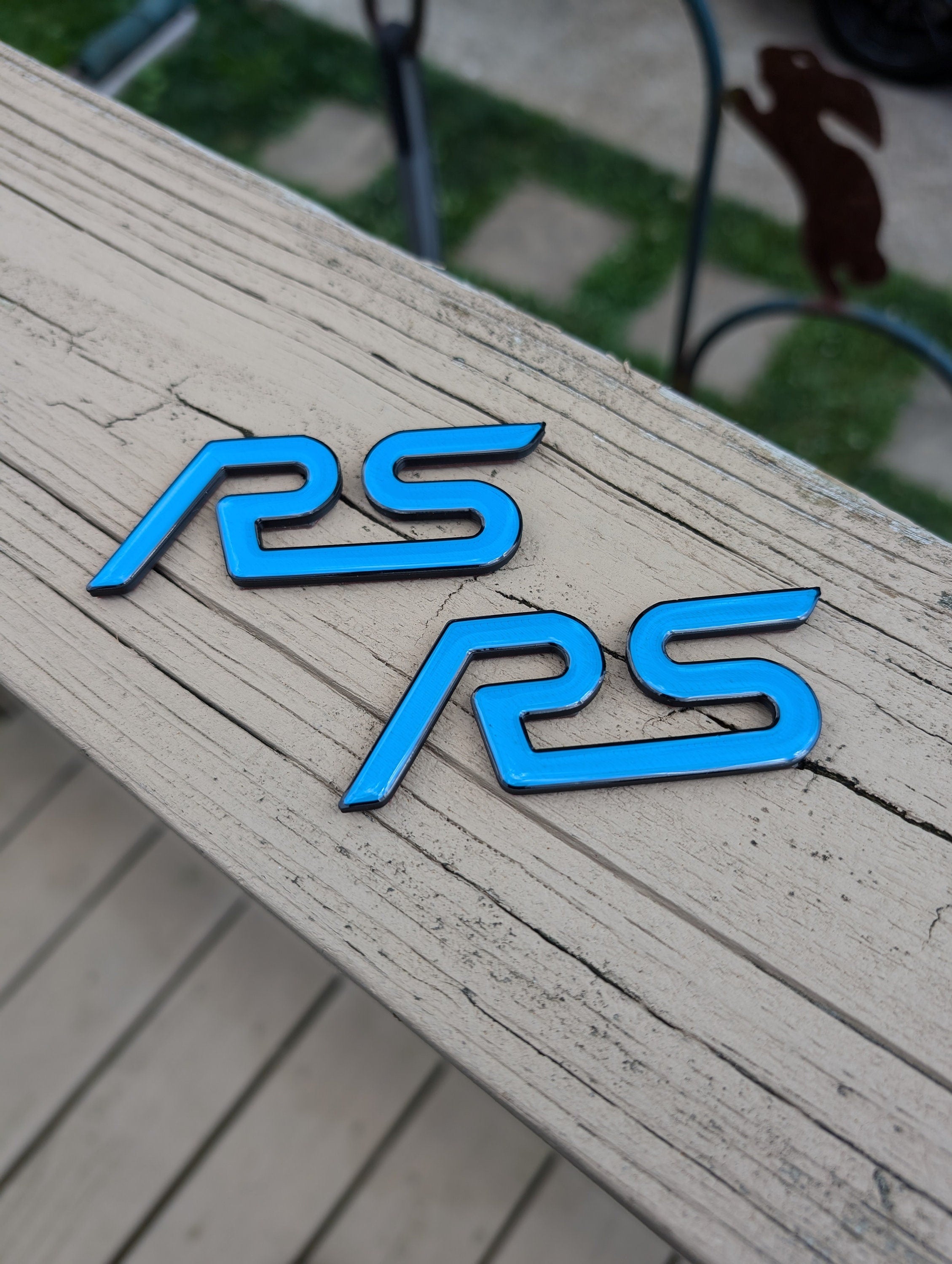 Focus RS Custom Badges (Pair)