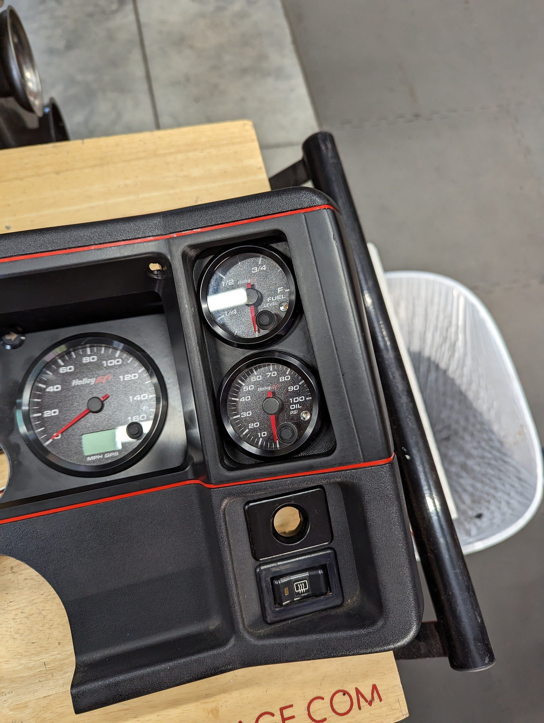 Dual 52mm Gauge Pod (replaces warning lights) for 78-88 G-bodies (Monte Carlo, Cutlass, etc)