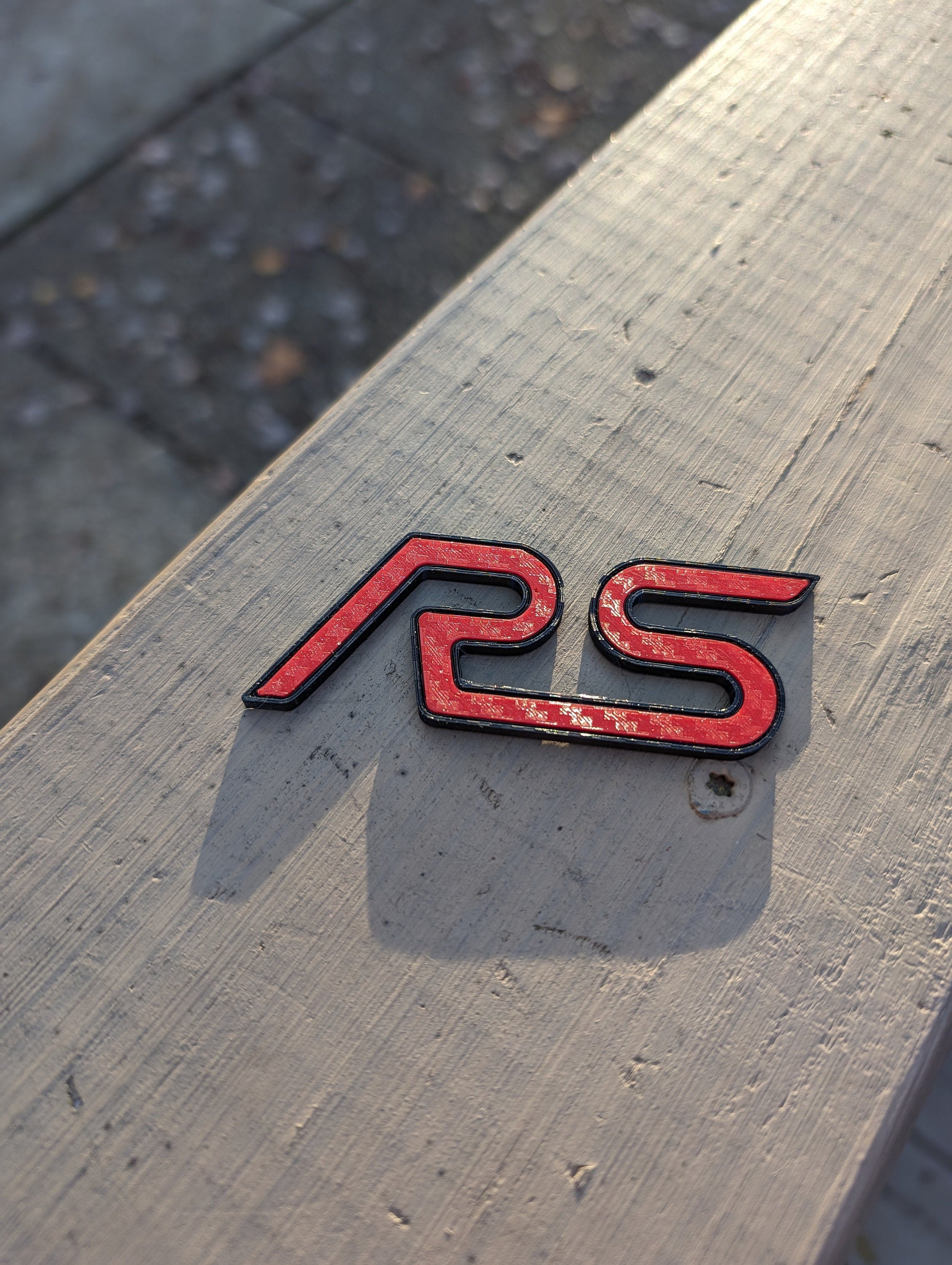 Focus RS Custom Badges (Pair)