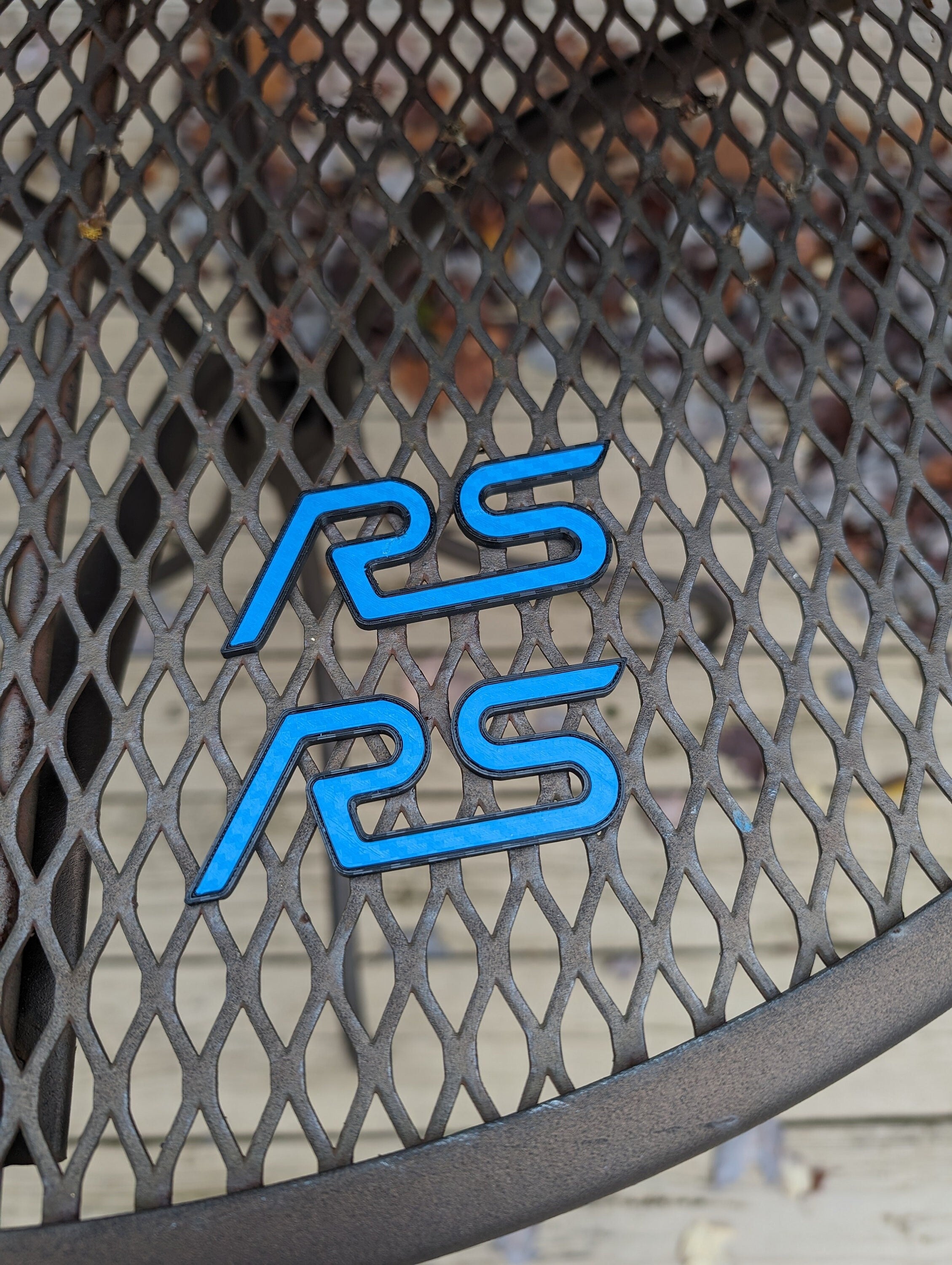 Focus RS Custom Badges (Pair)
