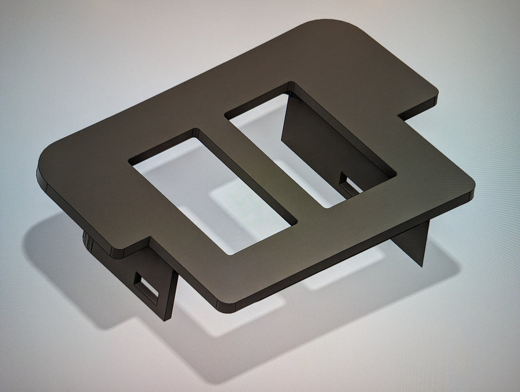 Fbody Ashtray Switch Plate or Power Window Switch Mount: for 82-92 with 98-02 Console