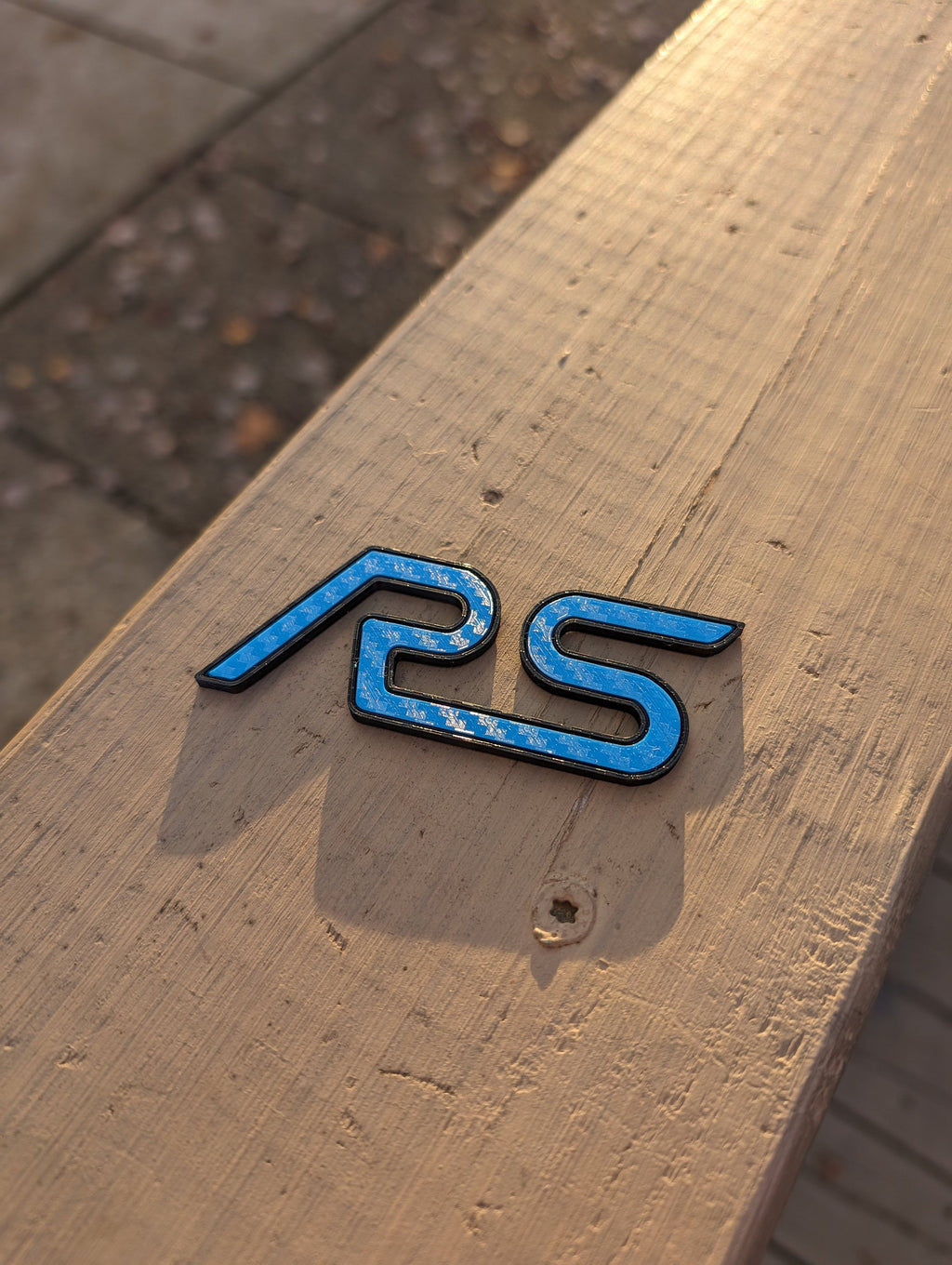 Focus RS Custom Badges (Pair)