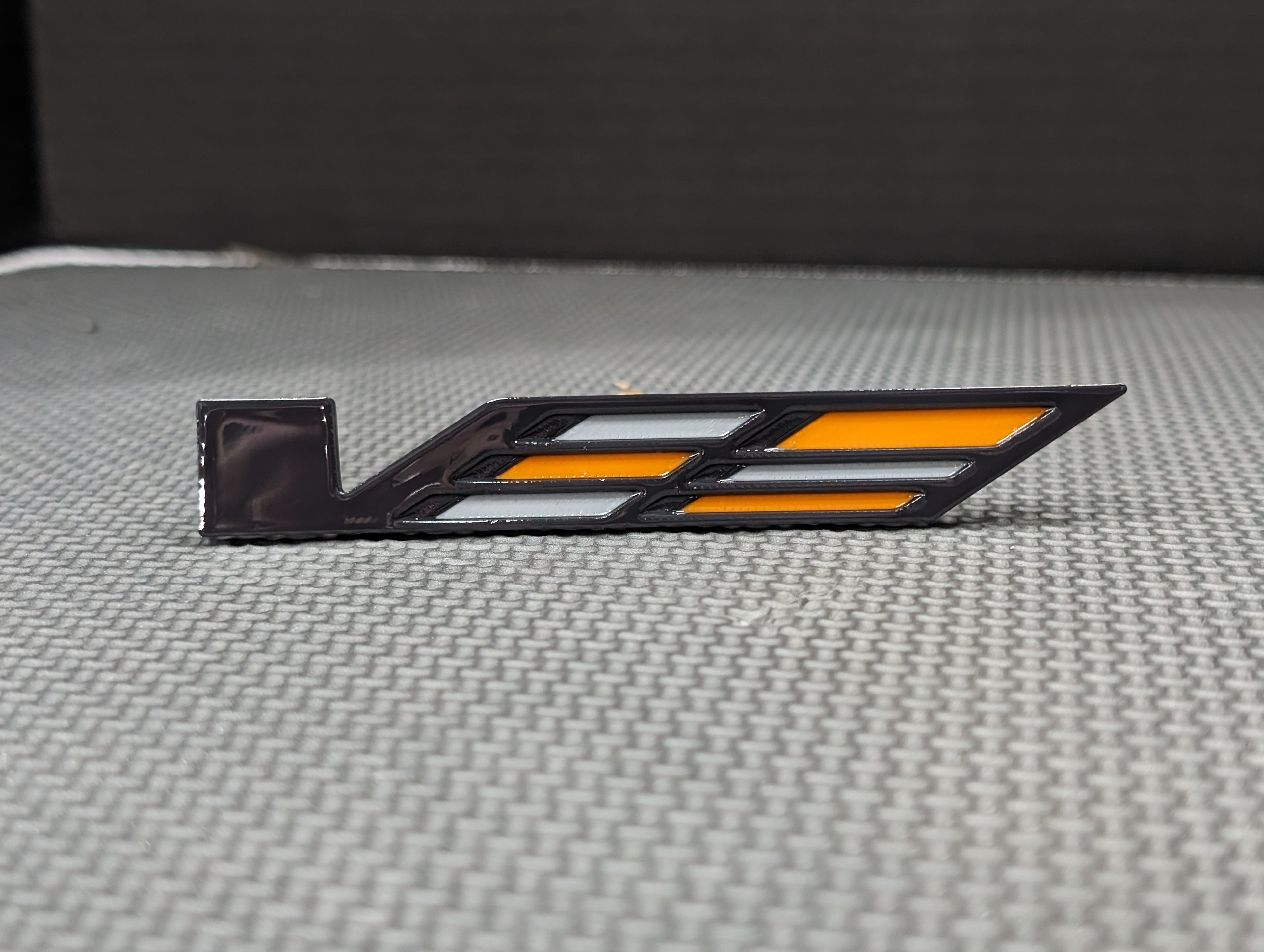 Badges for CTS-V ATS-V V Series Emblems Badges Custom (Set of 3)