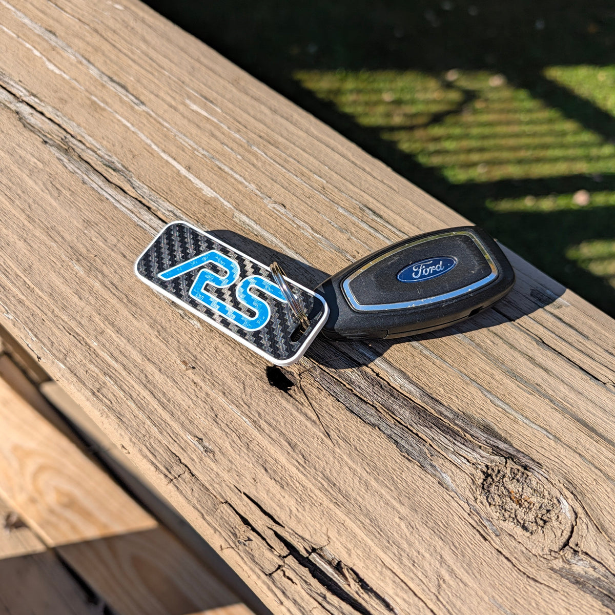 RS Keychains for Focus Carbon Look (pair)