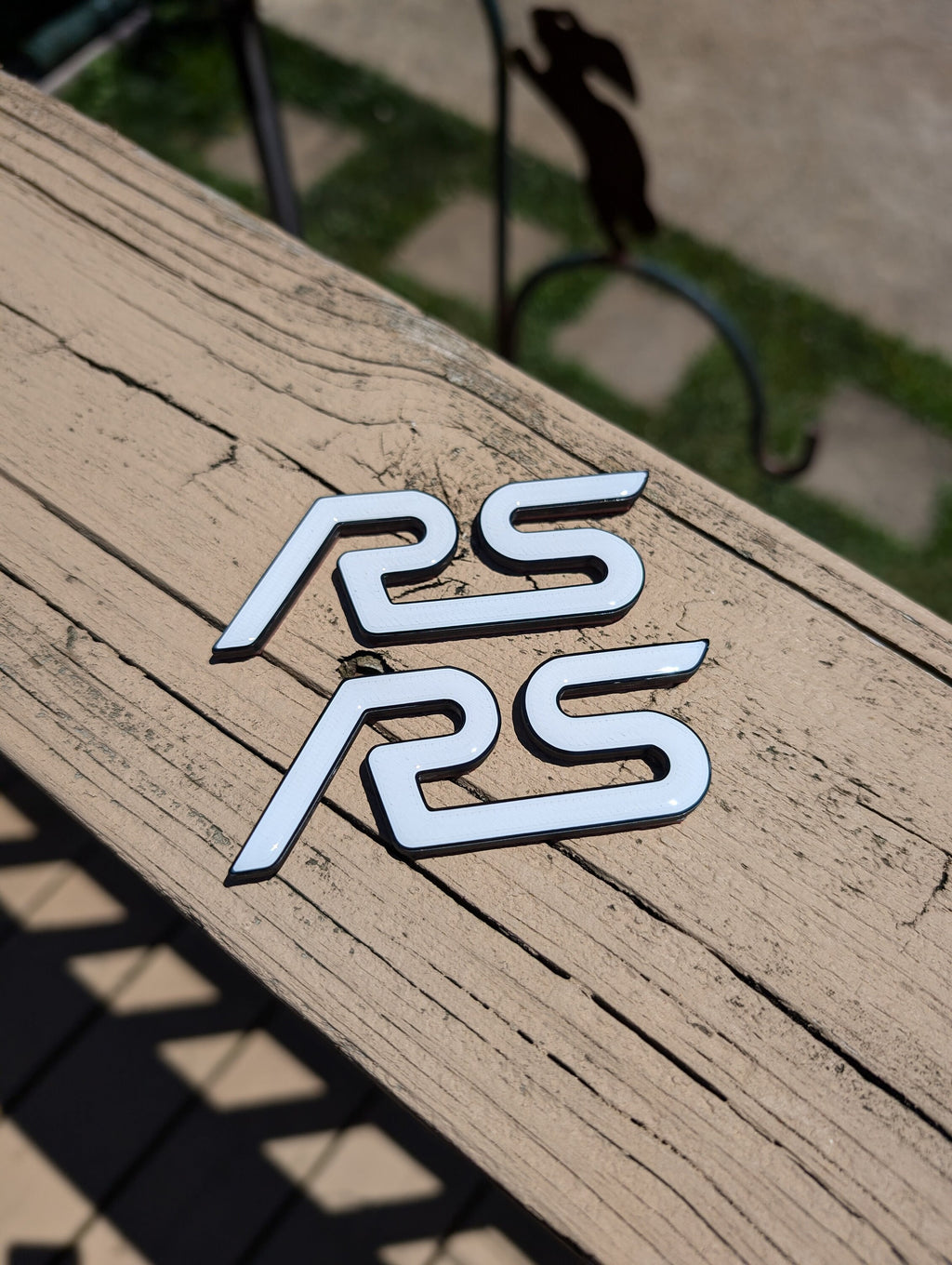 Focus RS Custom Badges (Pair)