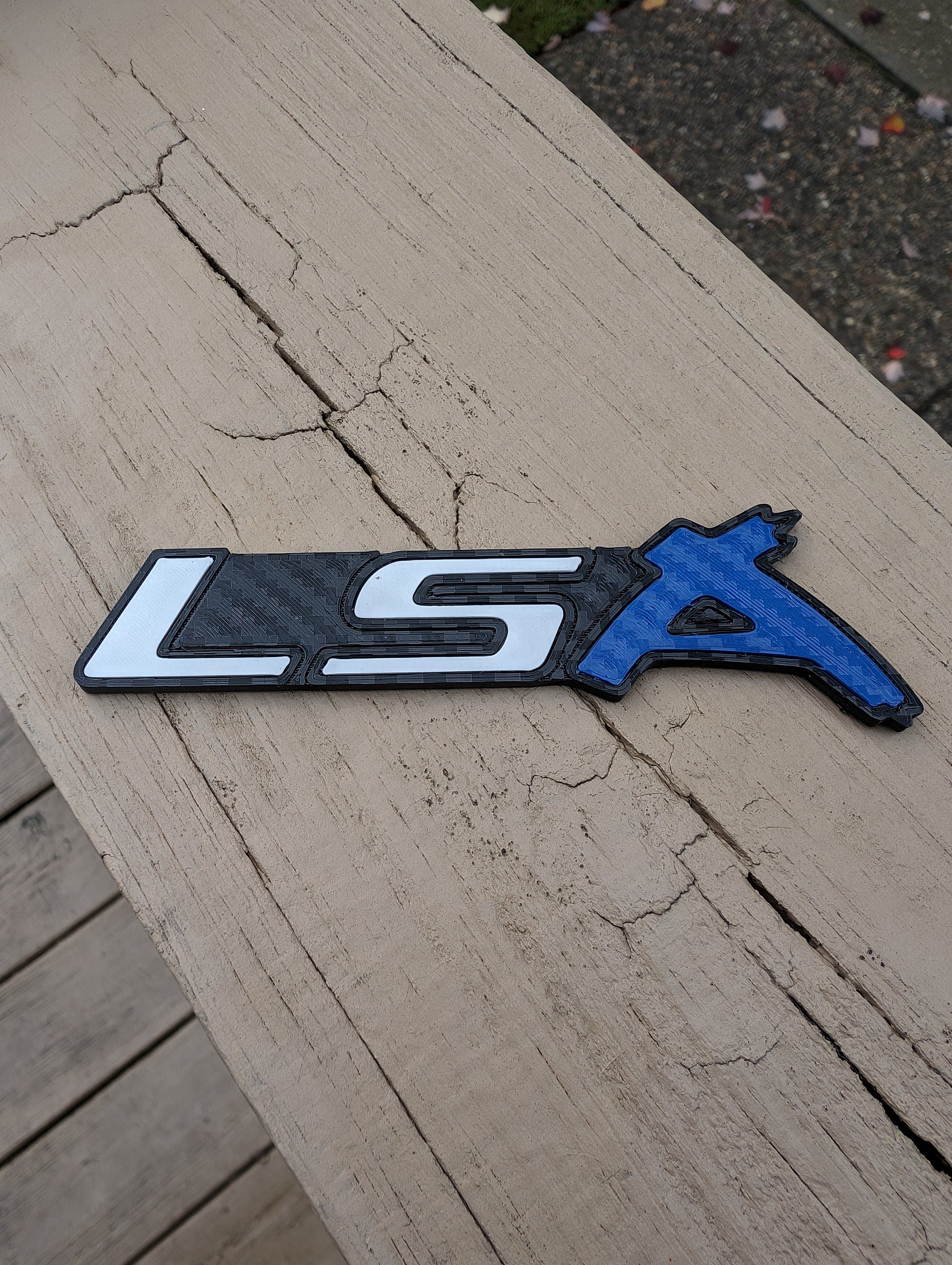 LSA Badge for CTS-V, Camaro ZL1 6.2L