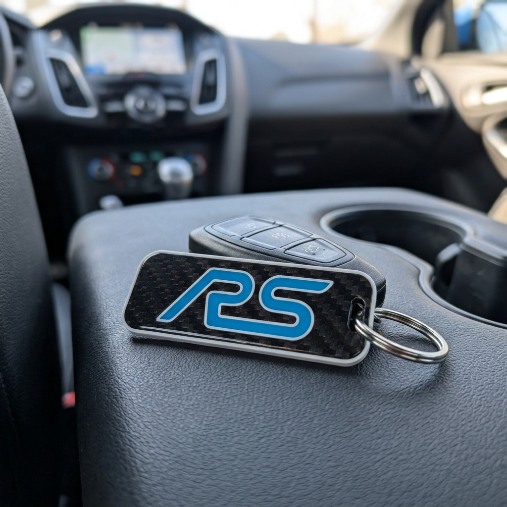 RS keychain automotive lifestyle image